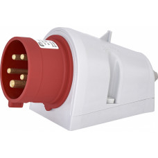 Вилка настінна з реверсом фаз (силовий роз'єм) EPO-1653 IP44 (16A, 400V, 3P+N+PE)