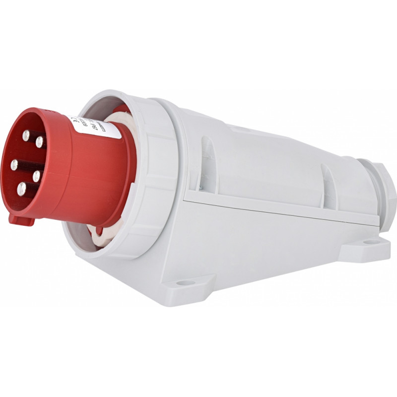 Вилка настінна (силовий роз'єм) EPH-6353 IP67 (63A, 400V, 3P+N+PE)