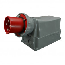 Вилка настінна (силовий роз'єм) EPH-12543 IP67 (125A, 400V, 3P+PE)