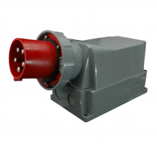 Вилка настінна (силовий роз'єм) EPH-12553 IP67 (125A, 400V, 3P+N+PE)