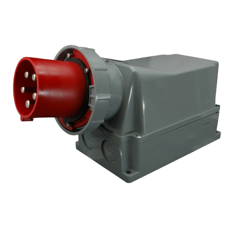 Вилка настінна (силовий роз'єм) EPH-12553 IP67 (125A, 400V, 3P+N+PE)