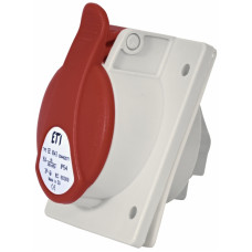Розетка вбудована (силовий роз'єм) EE-1643 IP54 (16A, 400V, 3P+PE)