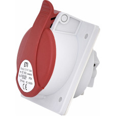 Розетка вбудована (силовий роз'єм) EE-1653 IP54 (16A, 400V, 3P+N+PE)