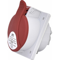 Розетка вбудована (силовий роз'єм) EE-3253 IP54 (32A, 400V, 3P+N+PE)