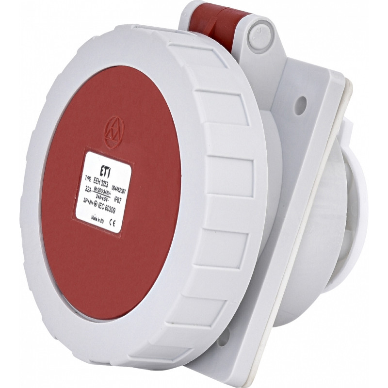 Розетка вбудована (силовий роз'єм) EEH-3253 IP67 (32A, 400V, 3P+N+PE)