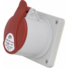 Розетка вбудована (силовий роз'єм) EER-1643 IP54 (16A, 400V, 3P+PE)