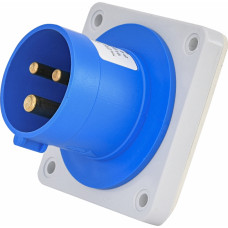 Вилка вбудована (силовий роз'єм) ERR-1632 IP44 (16A, 230V, 2P+PE)