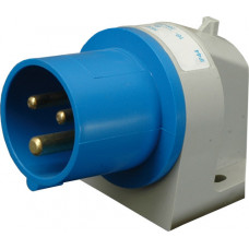 Вилка вбудована кутова (силовий роз'єм) ER-3232 IP44 (32A, 230V, 2P+PE)