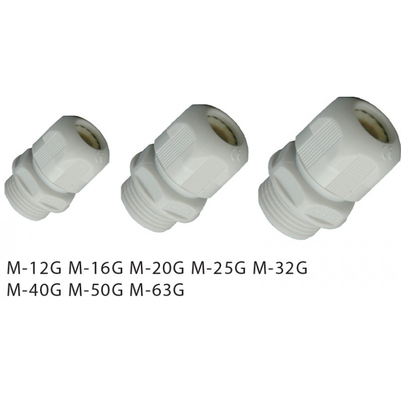 Кабельний ввід M-12G (Ø2..7мм, IP68)