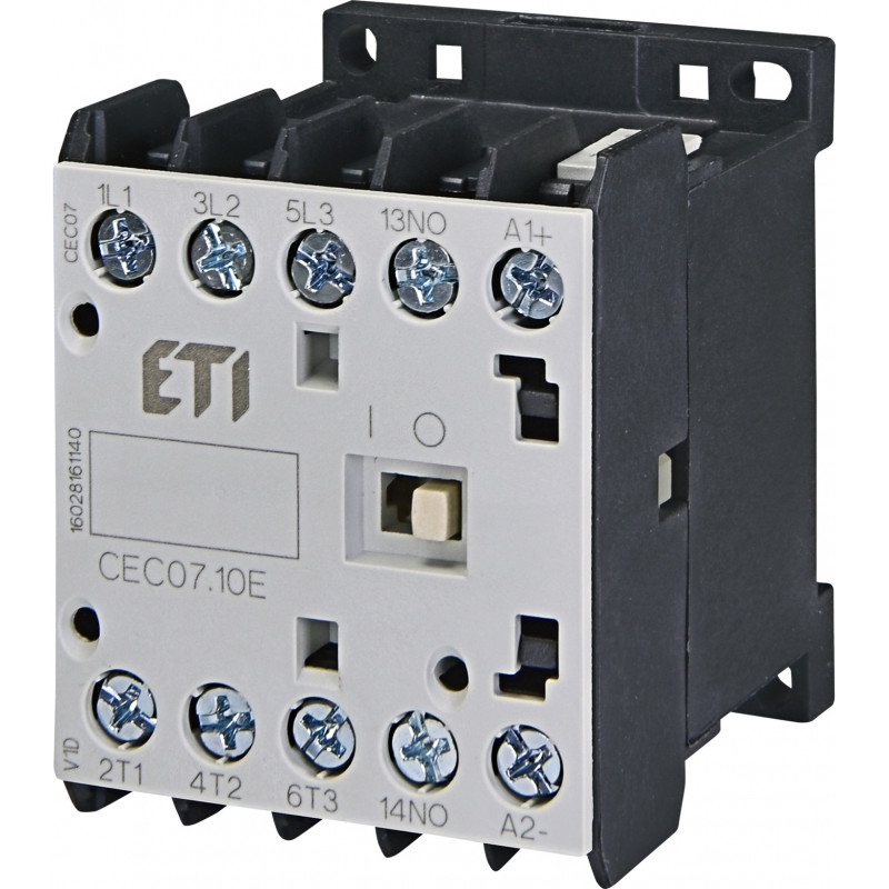 Контактор мініатюрний CEC 07.10 400V AC (7A; 4kW; AC3)