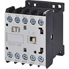 Контактор мініатюрний CEC 07.01 230V AC (7A; 3kW; AC3)