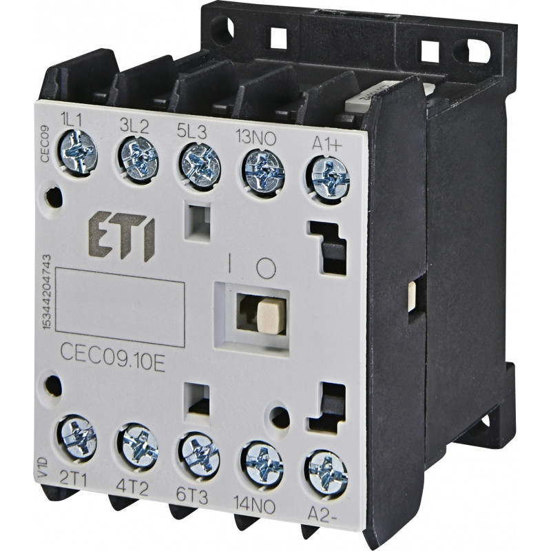 Контактор мініатюрний CEC 09.10-48V-50/60Hz (9A; 4kW; AC3)