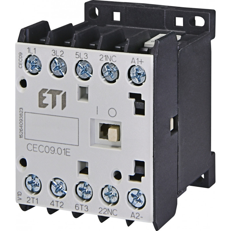 Контактор мініатюрний CEC 09.01-230V-50/60Hz (9A; 4kW; AC3)