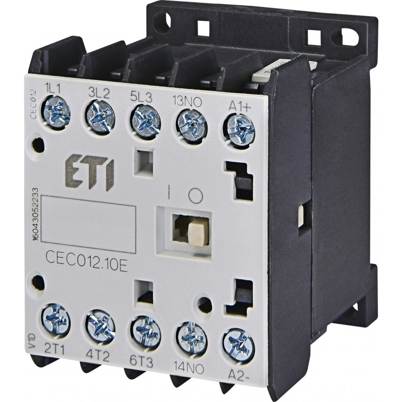 Контактор мініатюрний CEC 12.10-110V-50/60Hz (12A; 5,5kW; AC3)