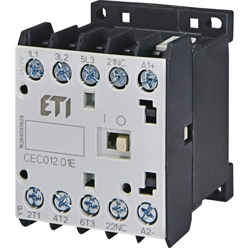 Контактор мініатюрний CEC 12.01-110V-50/60Hz (12A; 5,5kW; AC3)