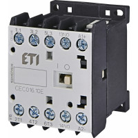 Контактор мініатюрний CEC 16.10-110V-50/60Hz (16A; 7,5kW; AC3)