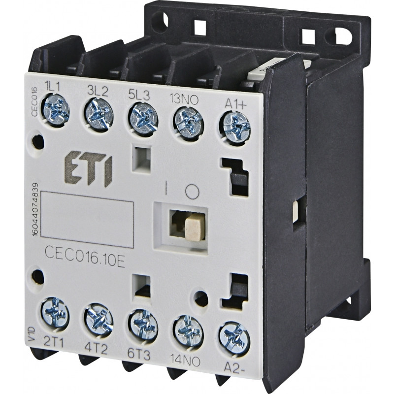 Контактор мініатюрний CEC 16.10-400V-50/60Hz (16A; 7,5kW; AC3)