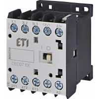 Контактор мініатюрний CEC 07.10 24V DC (7A; 3kW; AC3)