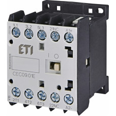 Контактор мініатюрний CEC 09.01-24V DC (9A; 4kW; AC3)