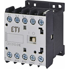 Контактор мініатюрний CEC 12.01-24V DC (12A; 5,5kW; AC3)