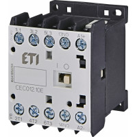 Контактор мініатюрний CEC 12.10-220V DC (12A; 5,5kW; AC3)