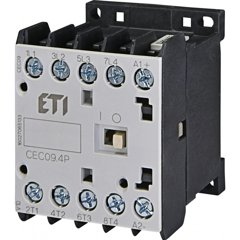 Контактор мініатюрний CEC 09.4Р 24V DC (9A; 4kW; AC3) 4р (4 н.в.)