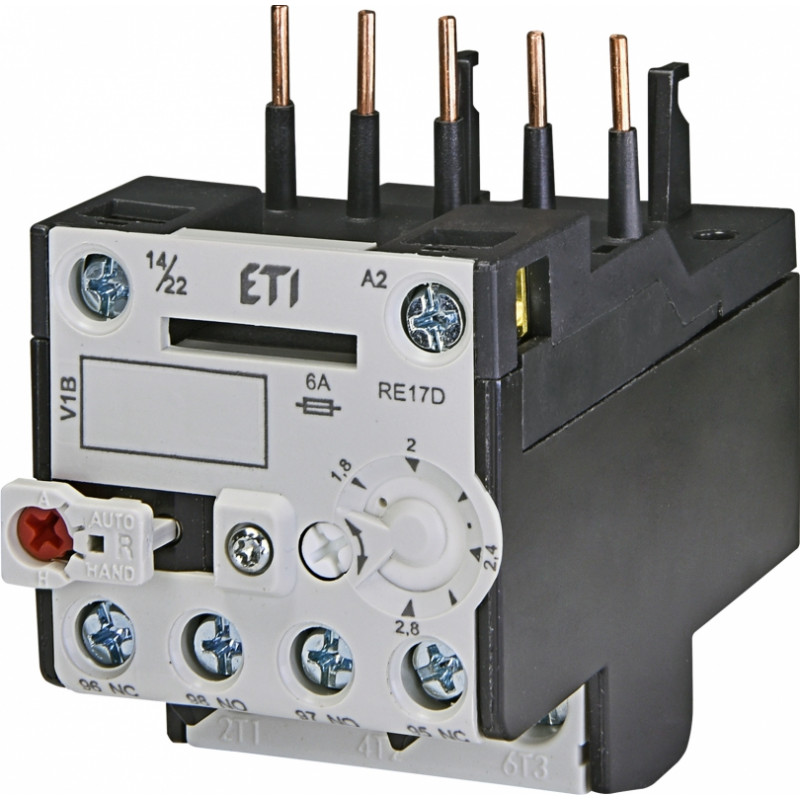 Теплове реле RE 17D-2.8 (1,8-2,8A)