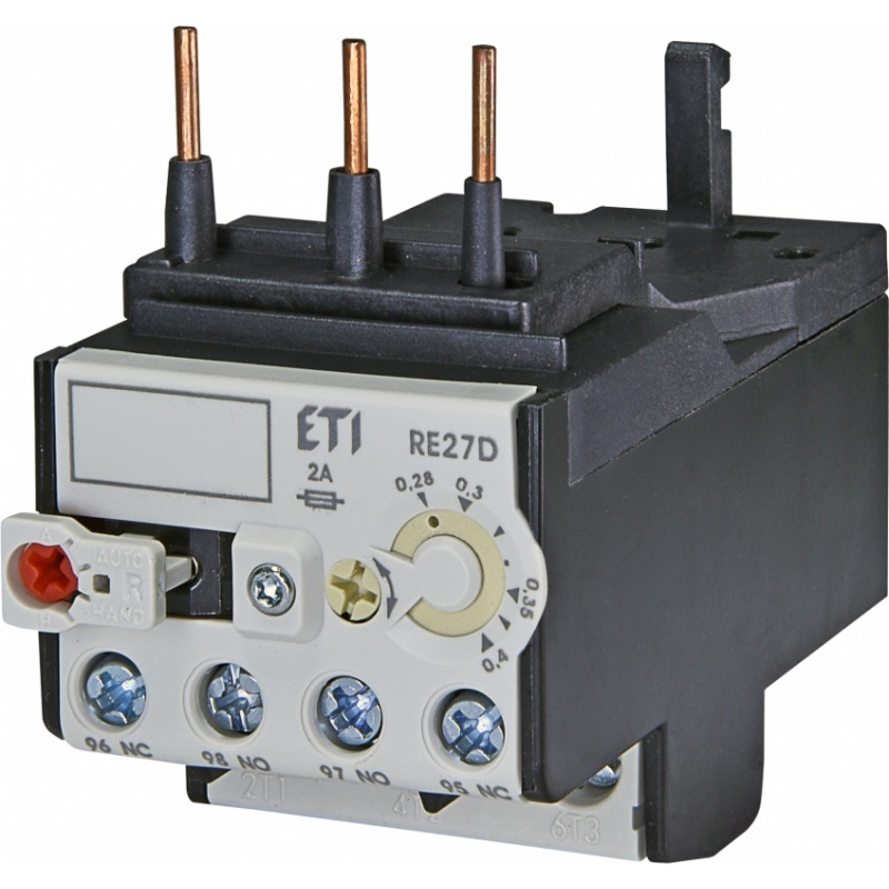 Теплове реле RE 27D-0,4 (0,28-0,4A)
