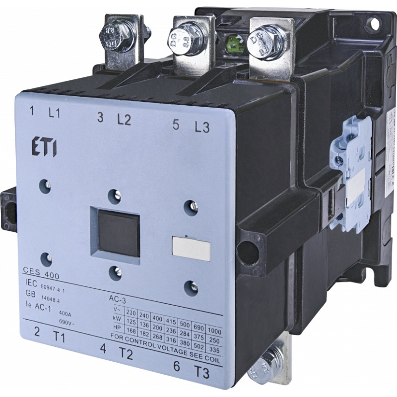 Контактор CES 400.22 (200 kW) 230V AC