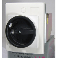 Рукоятка сіро-чорна для монтажа безпосередньо на дверцю шафи FMEE55 IP55