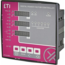 PFC- 6DB3 - регулятор реактивної потужності, 3F, 6 ступенів, 144x144, (400V)