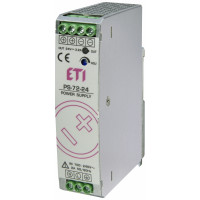 Блок живлення PS-72-24 (Вхід: 100-240V AC/140-340V DC; Вихід: 24-28V DC/75W/3A)