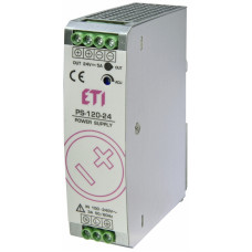 Блок живлення PS-120-24 (Вхід: 100-240V AC/140-340V DC; Вихід: 24-28V DC/120W/5A)