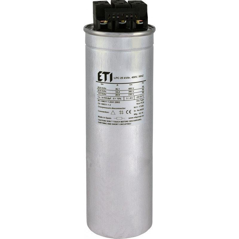 Конденсаторна батарея LPC 25kVAr (400V)