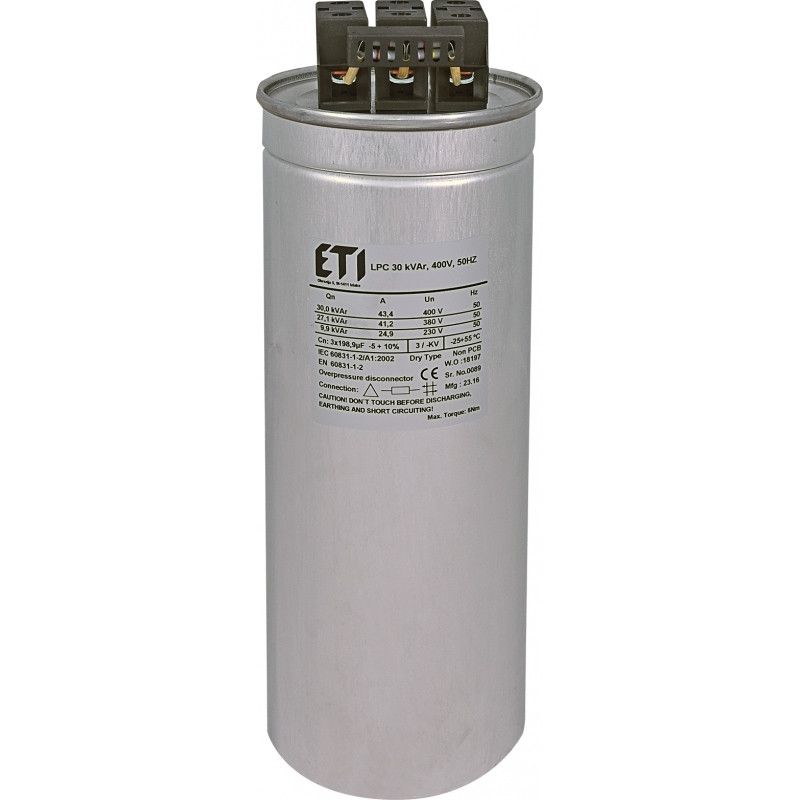 Конденсаторна батарея LPC 30kVAr (400V)