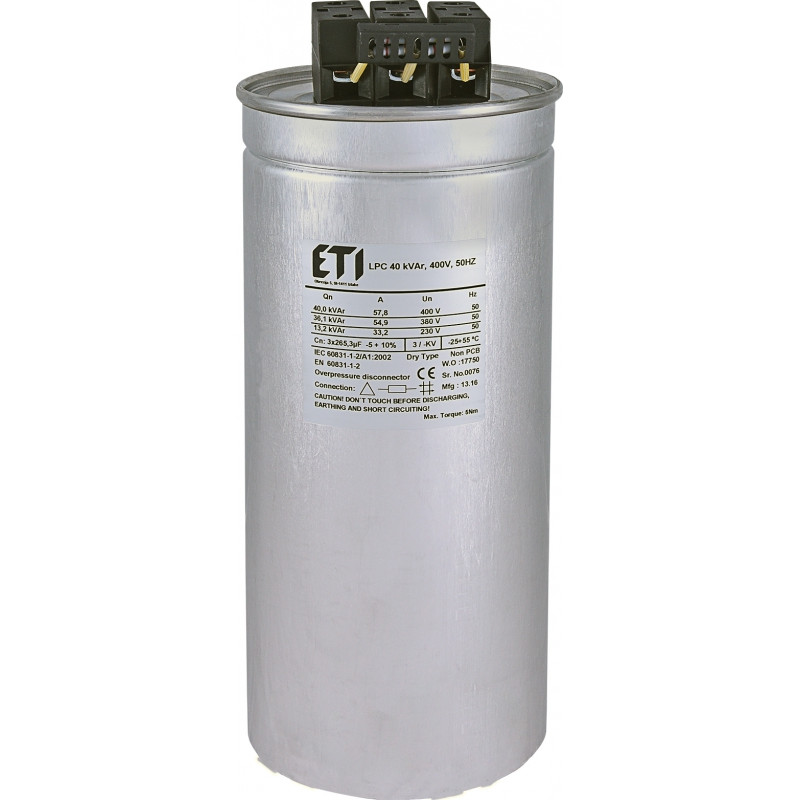 Конденсаторна батарея LPC 40kVAr (400V)