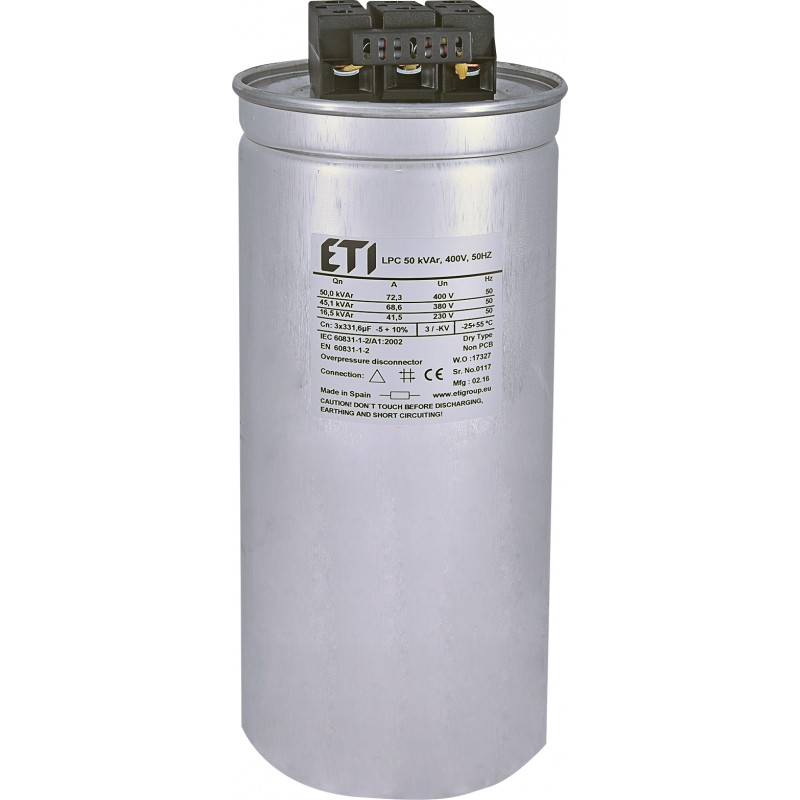 Конденсаторна батарея LPC 50kVAr (400V)