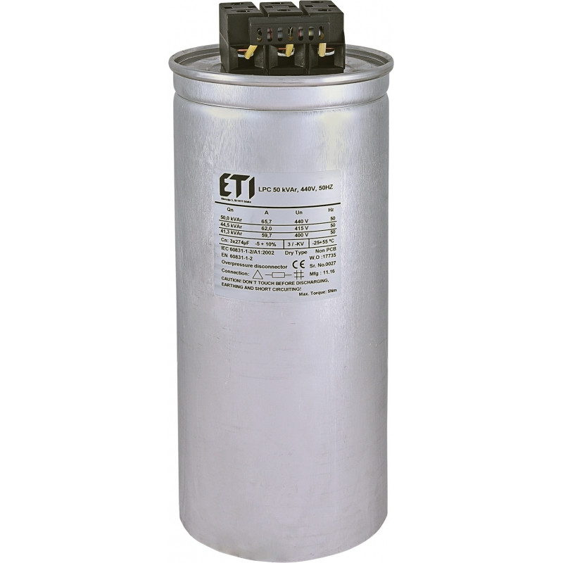 Конденсаторна батарея LPC 50kVAr (440V)