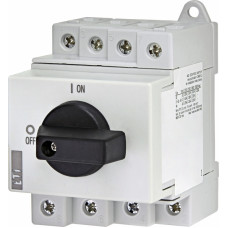 Вимикач навантаження LS 25 SMA A4 4р "1-0" 25A 1000V DC