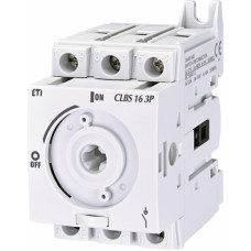 Вимикач навантаження CLBS 16 3P (без рукоятки, 16A, "1-0")