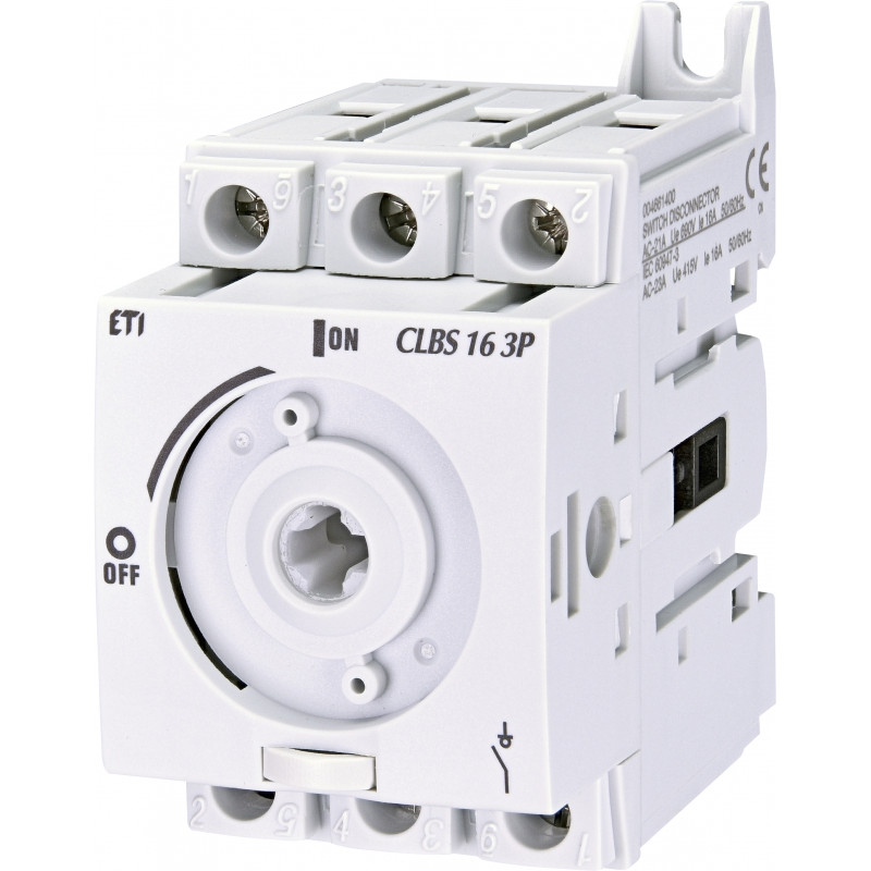 Вимикач навантаження CLBS 16 3P (без рукоятки, 16A, "1-0")