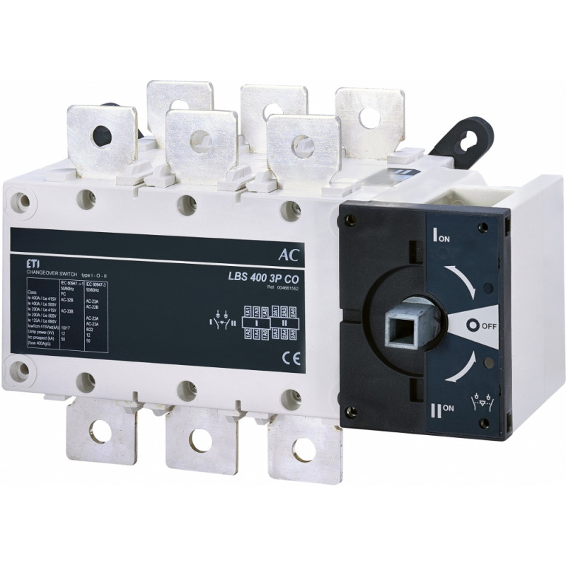 Перемикач навантаження LBS CO 3P 400 ("1-0-2", 400А)