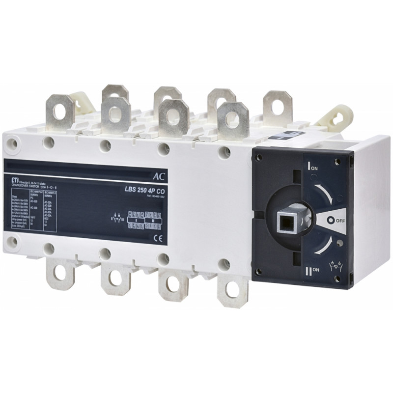Перемикач навантаження LBS CO 4P 250 ("1-0-2", 250А)