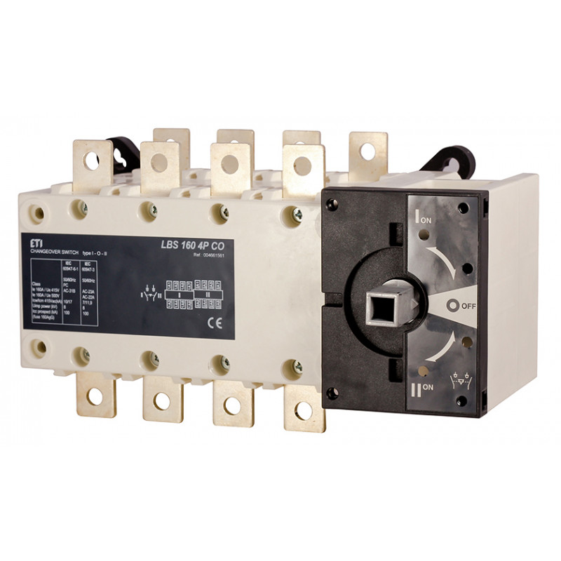 Перемикач навантаження LBS CO 4P 1250 ("1-0-2", 1250А)