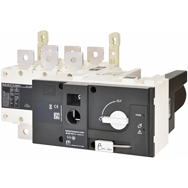 Перемикач навантаження з мотор-приводом MLBS 400 230VAC 3P CO ("1-0-2", 400А )