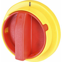 Рукоятка для LAS 16-125 на дверці шафи аварійна (жовто-червона)