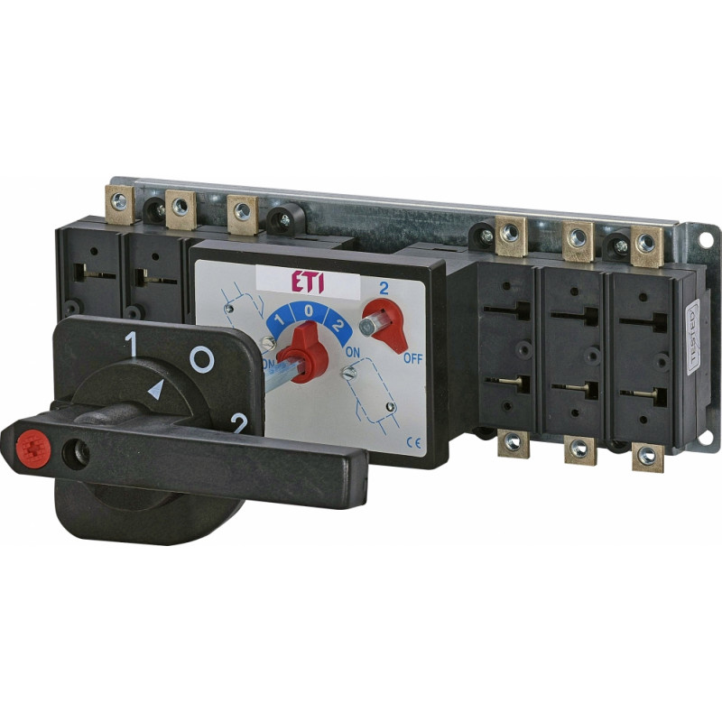 Перемикач навантаження LA COH 3P 1/D 160A ("1-0-2", з виносною рукояткою)