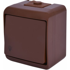 Кнопка "світло" VHE-5-KR (коричнева, IP54)