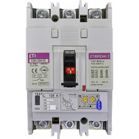 Авт. вимикач EB2 250/3E 125A (70kA, (0.4-1)In/обираєма) 3P