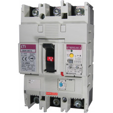 Авт. вимикач EB2R 250/3L 250A (25kA, (0.63-1)In/(10)In, с блоком ПЗВ) 3P
